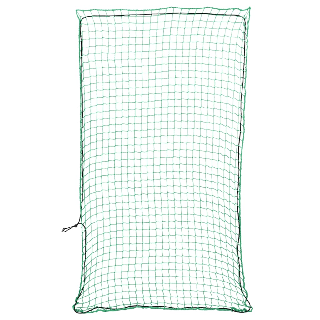 vidaXL Trailer Net with Elastic Rope Green 2.7x1.5 m PP