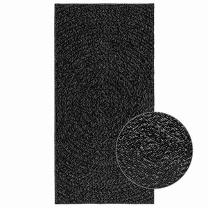 vidaXL Rug ZIZUR Anthracite 60x110 cm Jute Look Indoor and Outdoor