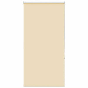 vidaXL Roller Blind Blackout Beige 80x130 cm Fabric Width 75.7 cm Polyester