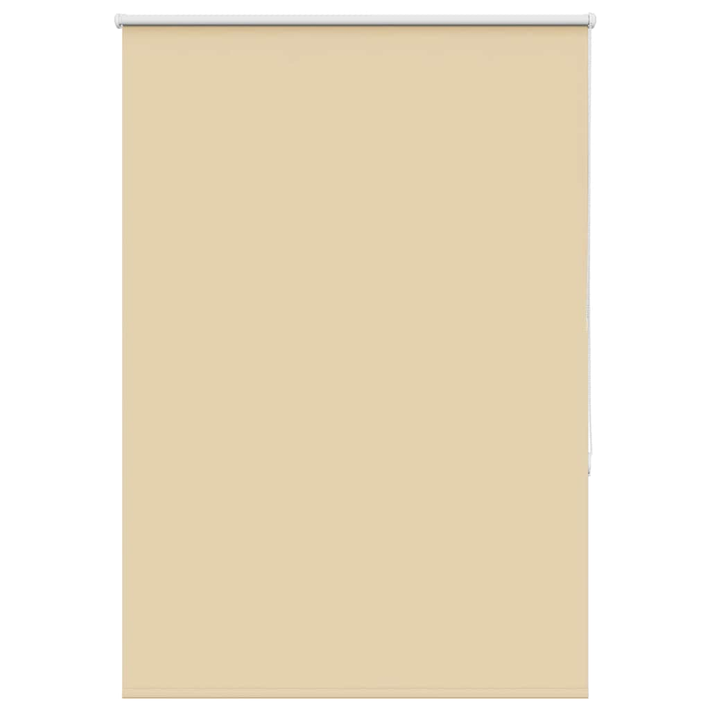 vidaXL Roller Blind Blackout Beige 95x130 cm Fabric Width 90.7 cm Polyester