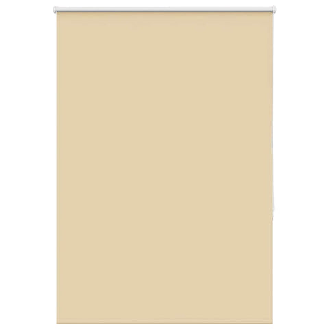 vidaXL Roller Blind Blackout Beige 95x130 cm Fabric Width 90.7 cm Polyester