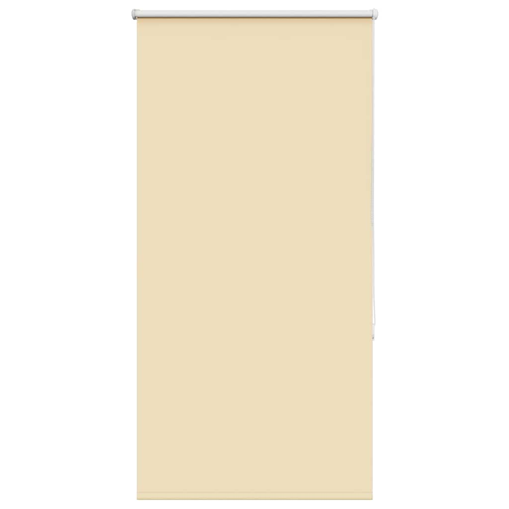 vidaXL Roller Blind Blackout Beige 75x150 cm Fabric Width 70.7 cm Polyester