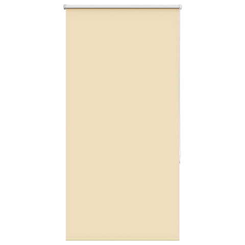 vidaXL Roller Blind Blackout Beige 75x150 cm Fabric Width 70.7 cm Polyester