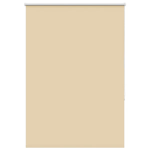 vidaXL Roller Blind Blackout Beige 105x150 cm Fabric Width 100.7 cm Polyester