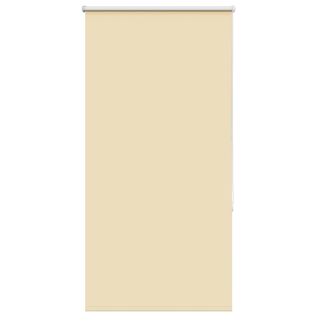 vidaXL Roller Blind Blackout Beige 75x175 cm Fabric Width 70.7 cm Polyester