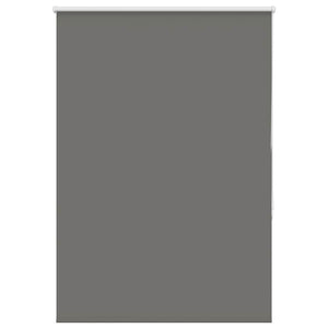 vidaXL Roller Blind Blackout Grey 95x175 cm Fabric Width 90.7 cm Polyester