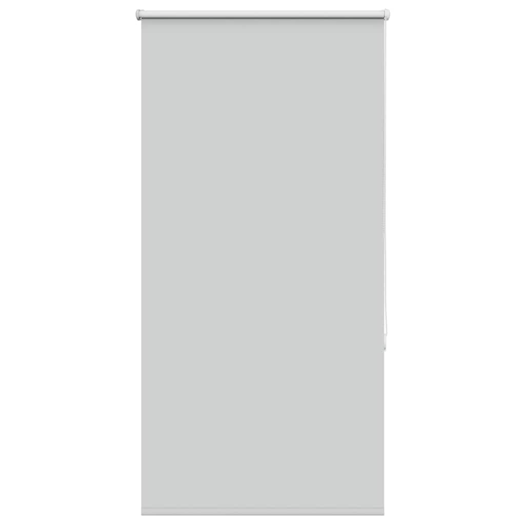 vidaXL Roller Blind Blackout Light Grey 80x130 cm Fabric Width 75.7 cm Polyester