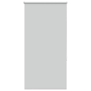 vidaXL Roller Blind Blackout Light Grey 80x130 cm Fabric Width 75.7 cm Polyester