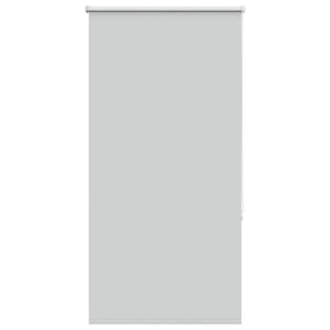 vidaXL Roller Blind Blackout Light Grey 85x130 cm Fabric Width 80.7 cm Polyester