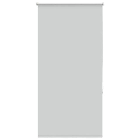 vidaXL Roller Blind Blackout Light Grey 85x130 cm Fabric Width 80.7 cm Polyester