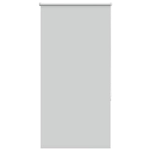 vidaXL Roller Blind Blackout Light Grey 90x130 cm Fabric Width 85.7 cm Polyester