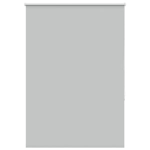 vidaXL Roller Blind Blackout Light Grey 105x130 cm Fabric Width 100.7 cm Polyester