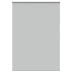 vidaXL Roller Blind Blackout Light Grey 95x150 cm Fabric Width 90.7 cm Polyester