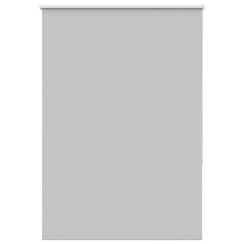 vidaXL Roller Blind Blackout Light Grey 95x150 cm Fabric Width 90.7 cm Polyester