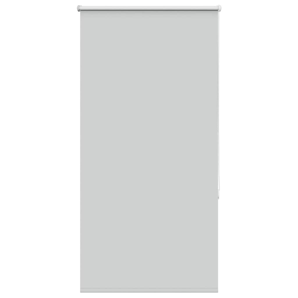 vidaXL Roller Blind Blackout Light Grey 85x175 cm Fabric Width 80.7 cm Polyester