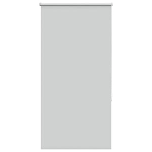 vidaXL Roller Blind Blackout Light Grey 85x175 cm Fabric Width 80.7 cm Polyester