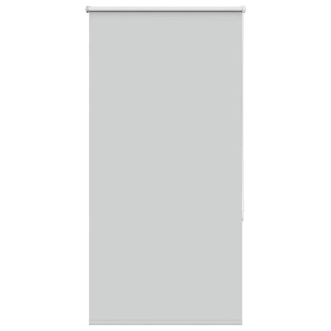 vidaXL Roller Blind Blackout Light Grey 85x175 cm Fabric Width 80.7 cm Polyester