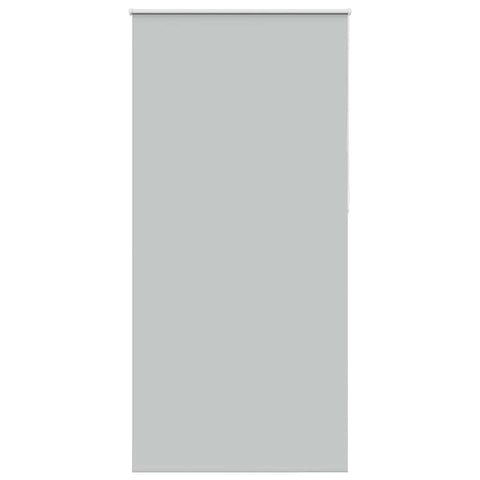 vidaXL Roller Blind Blackout Light Grey 110x210 cm Fabric Width 105.7 cm Polyester