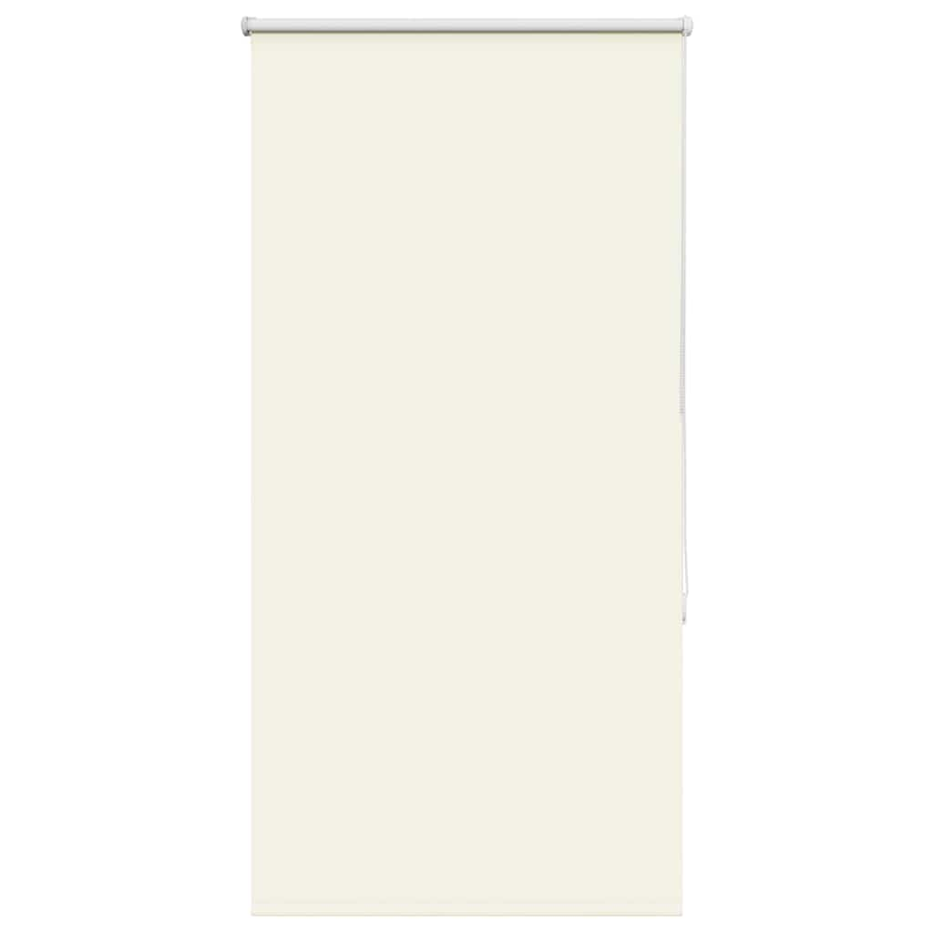 vidaXL Roller Blind Blackout Off White 75x150 cm Fabric Width 70.7 cm Polyester