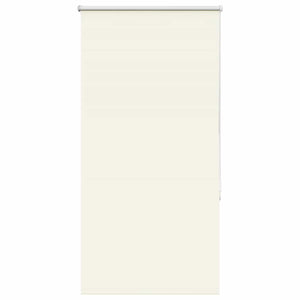 vidaXL Roller Blind Blackout Off White 85x150 cm Fabric Width 80.7 cm Polyester