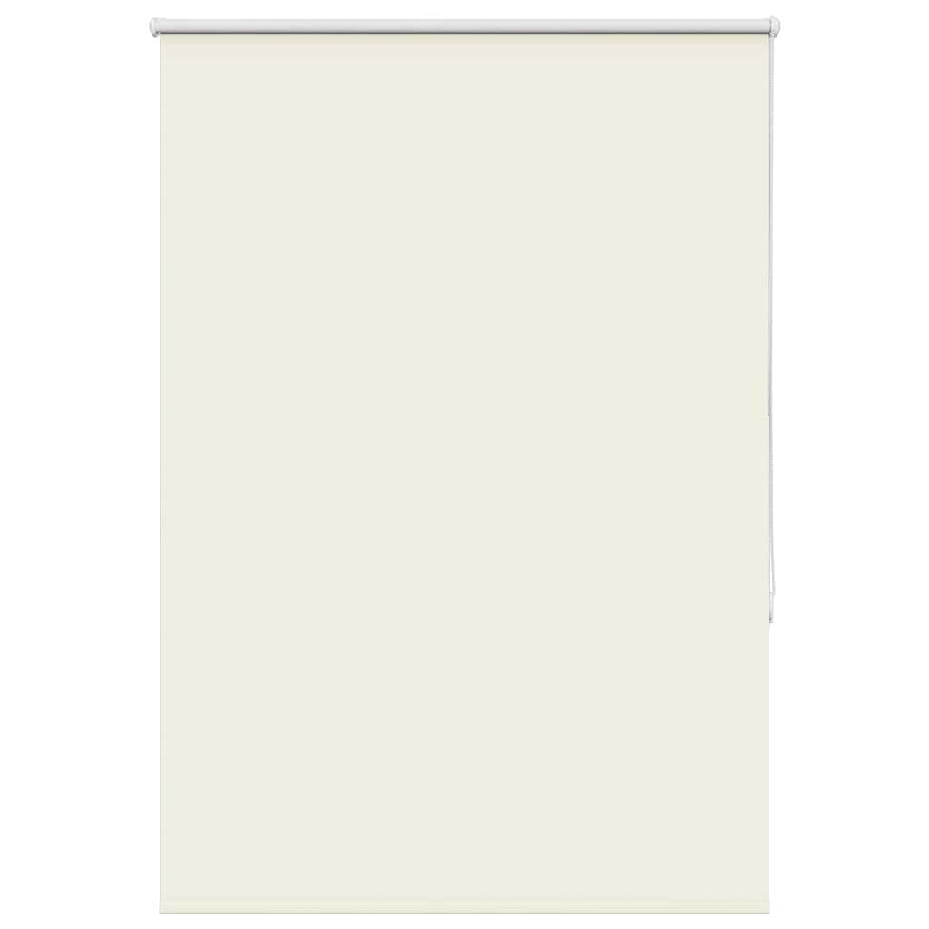 vidaXL Roller Blind Blackout Off White 90x150 cm Fabric Width 85.7 cm Polyester