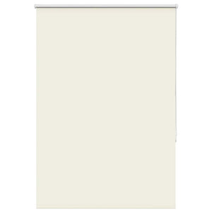 vidaXL Roller Blind Blackout Off White 90x150 cm Fabric Width 85.7 cm Polyester