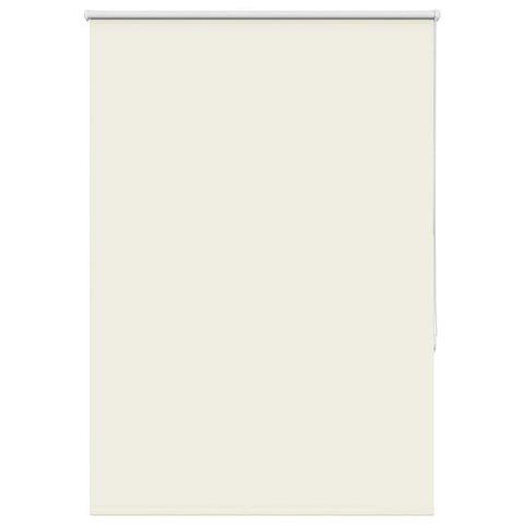 vidaXL Roller Blind Blackout Off White 90x150 cm Fabric Width 85.7 cm Polyester