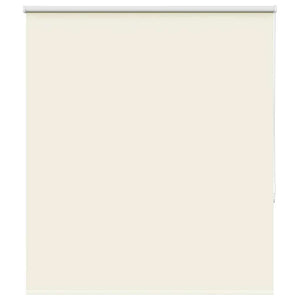 vidaXL Roller Blind Blackout Off White 120x150 cm Fabric Width 116.6 cm Polyester