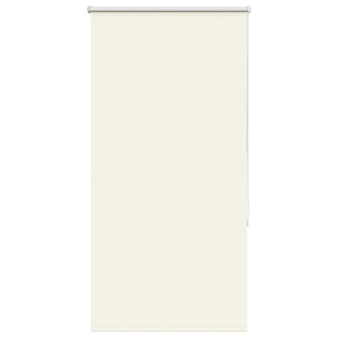 vidaXL Roller Blind Blackout Off White 70x175 cm Fabric Width 65.7 cm Polyester