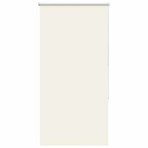 vidaXL Roller Blind Blackout Off White 75x175 cm Fabric Width 70.7 cm Polyester