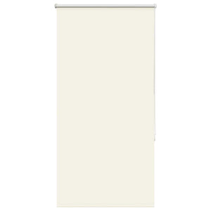 vidaXL Roller Blind Blackout Off White 85x175 cm Fabric Width 80.7 cm Polyester