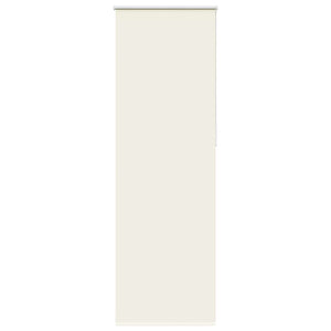 vidaXL Roller Blind Blackout Off White 65x210 cm Fabric Width 60.7 cm Polyester