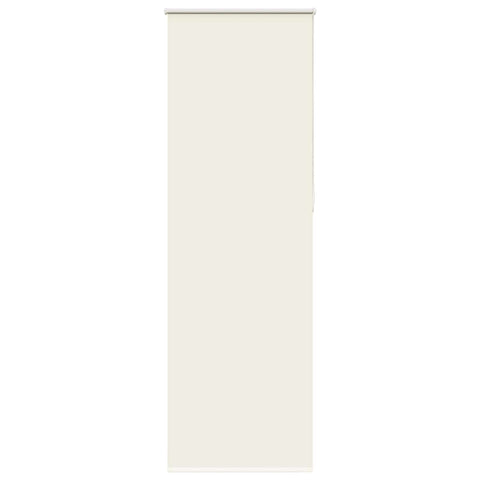 vidaXL Roller Blind Blackout Off White 70x210 cm Fabric Width 65.7 cm Polyester