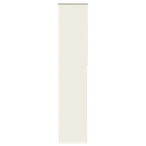 vidaXL Roller Blind Blackout Off White 60x230 cm Fabric Width 55.7 cm Polyester