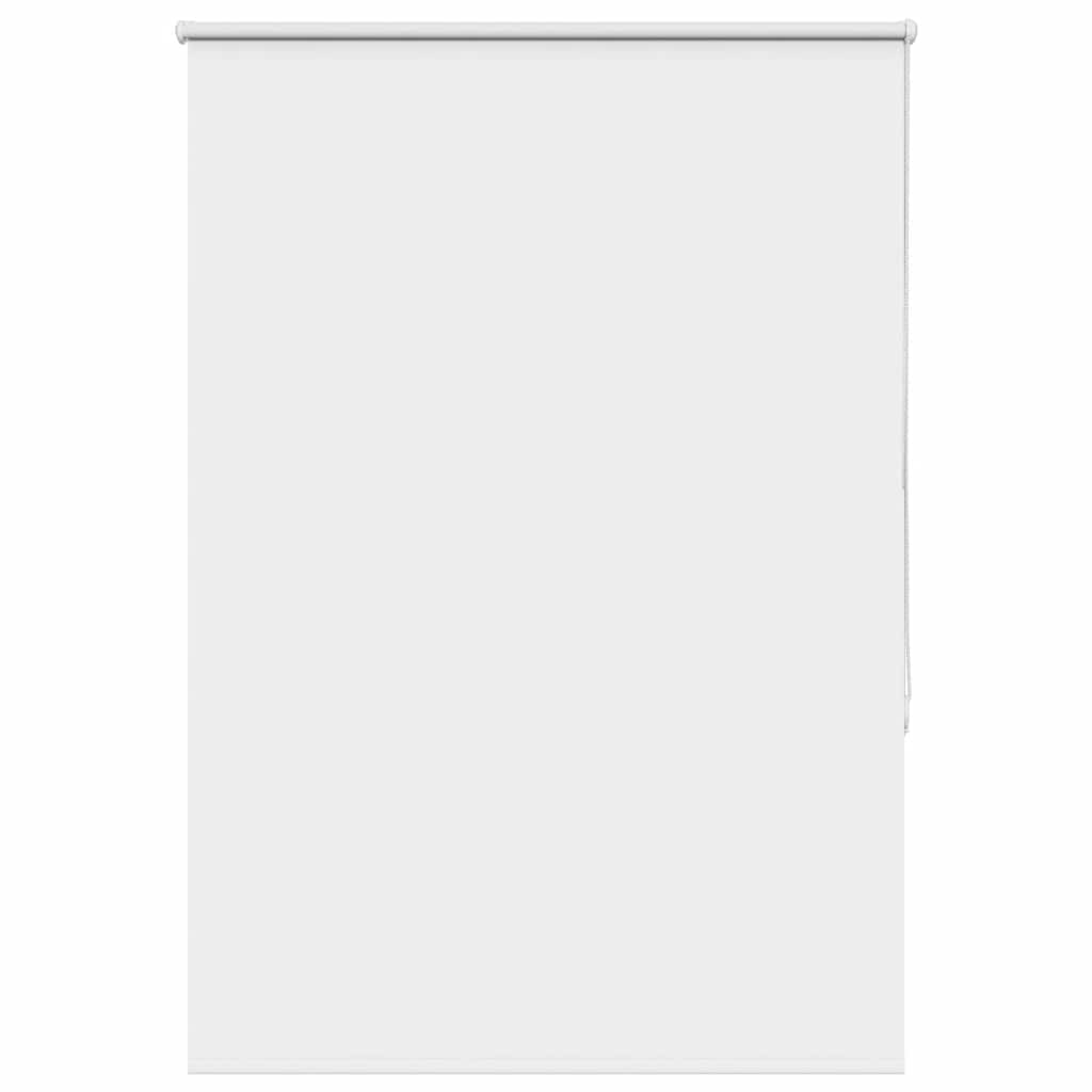 vidaXL Roller Blind Blackout White 90x130 cm Fabric Width 85.7 cm Polyester