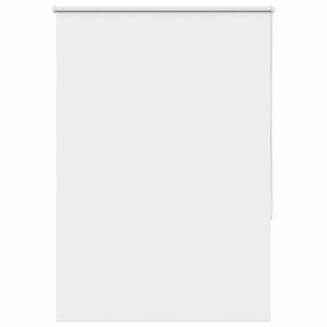 vidaXL Roller Blind Blackout White 90x130 cm Fabric Width 85.7 cm Polyester