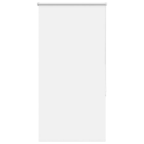 vidaXL Roller Blind Blackout White 75x150 cm Fabric Width 70.7 cm Polyester