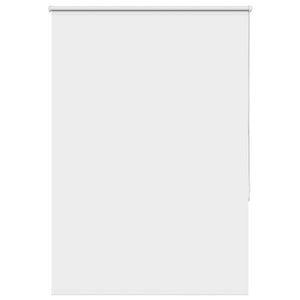 vidaXL Roller Blind Blackout White 90x150 cm Fabric Width 85.7 cm Polyester