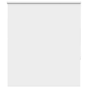 vidaXL Roller Blind Blackout White 120x150 cm Fabric Width 116.6 cm Polyester