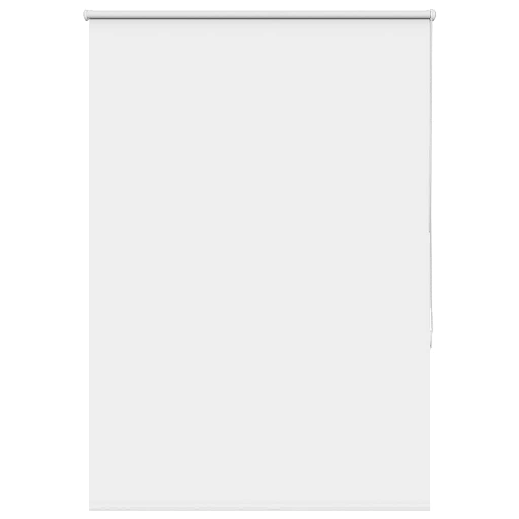 vidaXL Roller Blind Blackout White 90x175 cm Fabric Width 85.7 cm Polyester