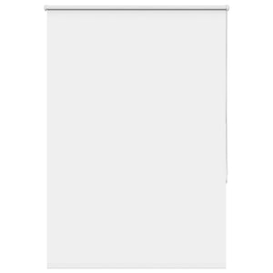 vidaXL Roller Blind Blackout White 90x175 cm Fabric Width 85.7 cm Polyester