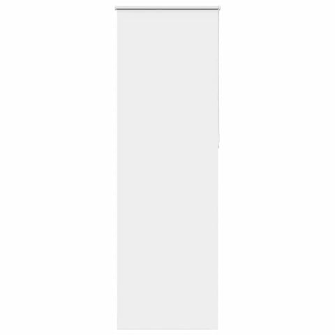 vidaXL Roller Blind Blackout White 75x210 cm Fabric Width 70.7 cm Polyester