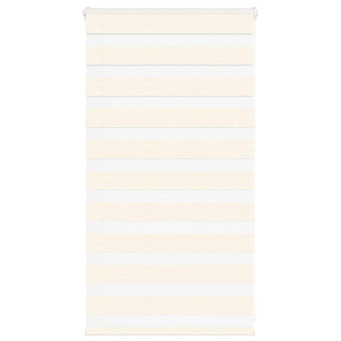 vidaXL Zebra Blind Marble Beige 70x100 cm Fabric Width 65.9 cm Polyester