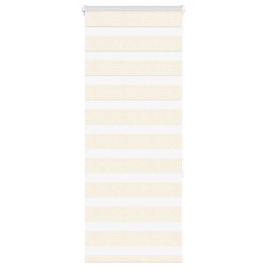 vidaXL Zebra Blind Marble Beige 60x150 cm Fabric Width 55.9 cm Polyester