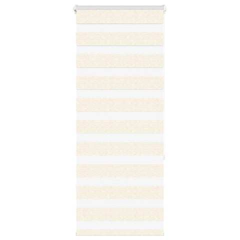 vidaXL Zebra Blind Marble Beige 60x150 cm Fabric Width 55.9 cm Polyester