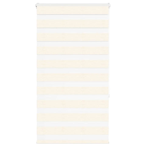 vidaXL Zebra Blind Marble Beige 70x150 cm Fabric Width 65.9 cm Polyester