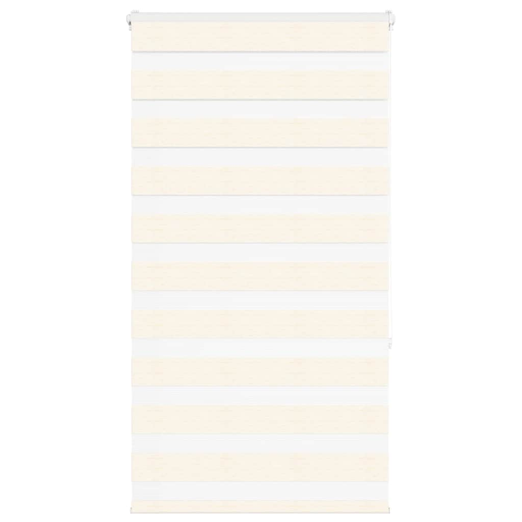 vidaXL Zebra Blind Marble Beige 75x150 cm Fabric Width 70.9 cm Polyester