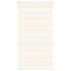 vidaXL Zebra Blind Marble Beige 80x150 cm Fabric Width 75.9 cm Polyester