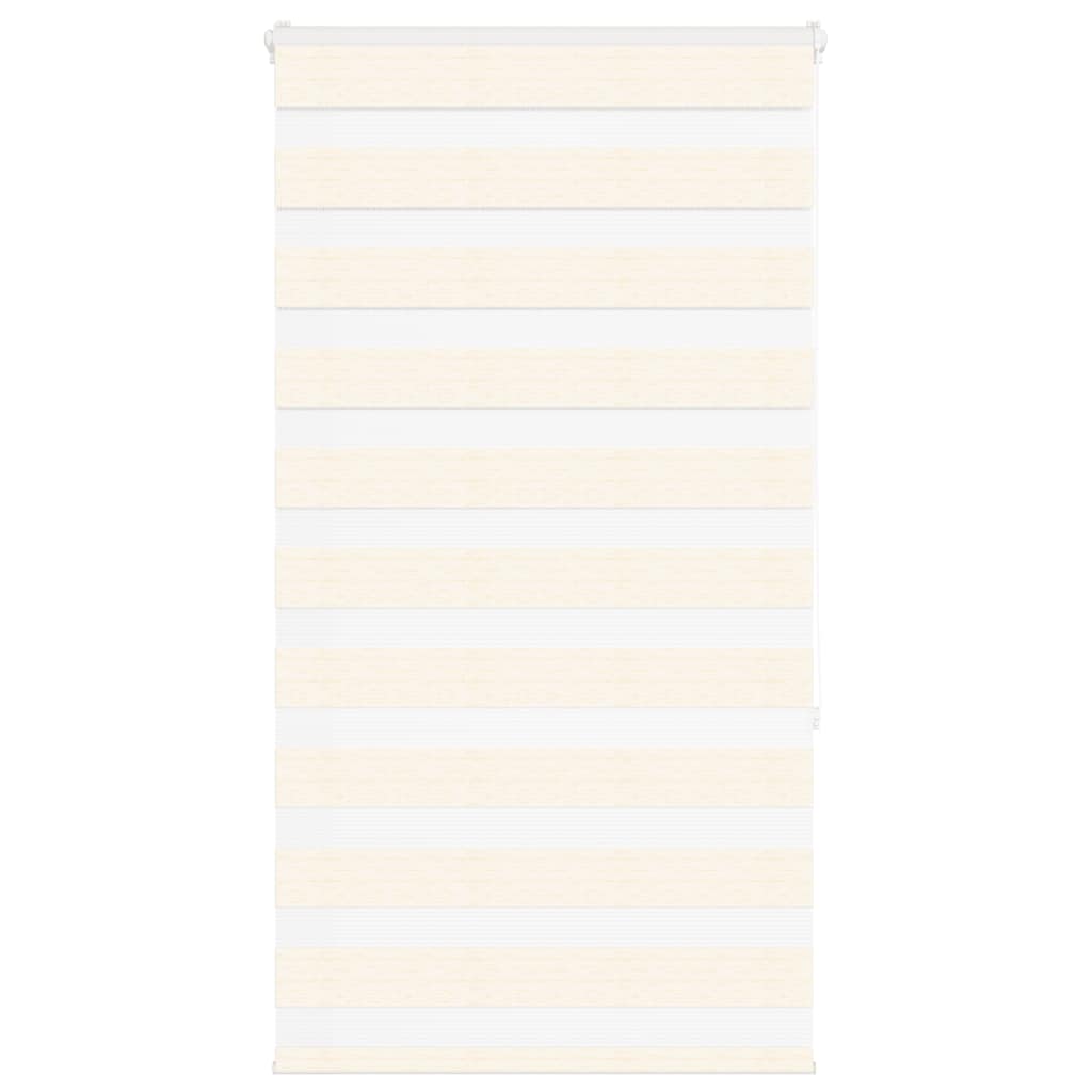 vidaXL Zebra Blind Marble Beige 85x150 cm Fabric Width 80.9 cm Polyester