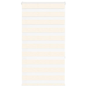 vidaXL Zebra Blind Marble Beige 85x150 cm Fabric Width 80.9 cm Polyester